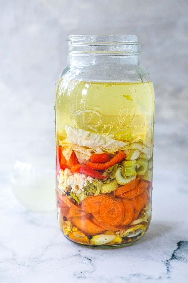 Rich in probiotics, the Gut Shot is a fermented vegetable drink that supports gut health by creating diversity in the gut microbiome-an easy step-by-step guide using veggies you already have with just 15 minutes of hands-on time.