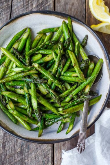 spring recipes: asparagus recipe